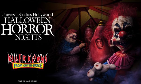 Killer Klowns from Outer Space key art at USH HHN 2026