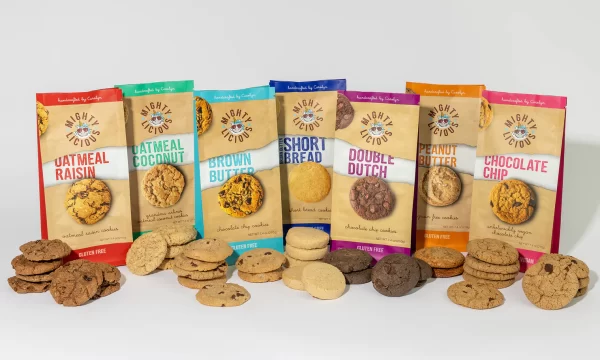 Mightylicious cookies, gluten free cookies