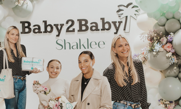 Molly Sims, Baby2Baby and Shaklee
