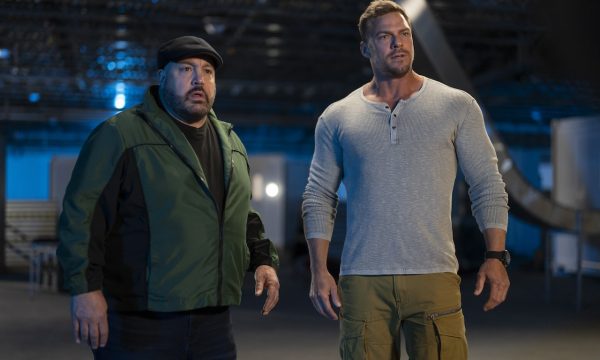 Brian (Kevin James) and Jeff (Alan Ritchson) in PLAYDATE. Photo Credit: David Bukach Brian (Kevin James) and Jeff (Alan Ritchson) in PLAYDATE.
Photo Credit: David Bukach