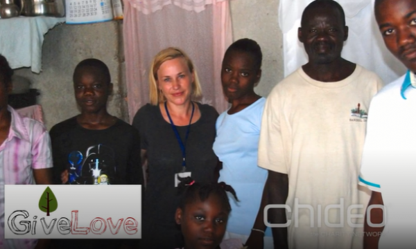 Patricia Arquette Joins Chideo For Her GiveLove Haiti Campaign