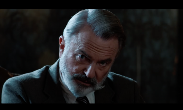 sam neill, the portable door, trailer