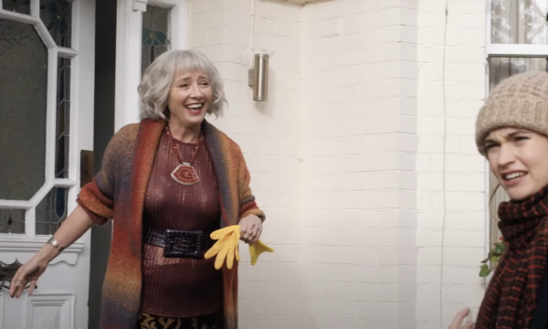 lily james, emma thompson, what's love got to do with it