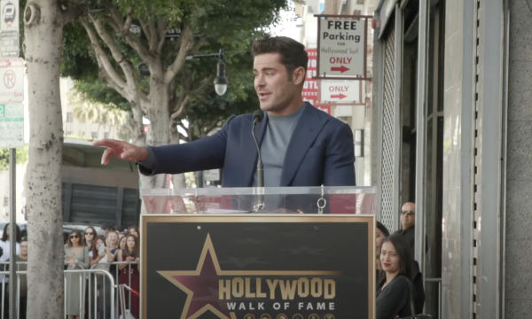 zac efron, hollywood walk of fame star