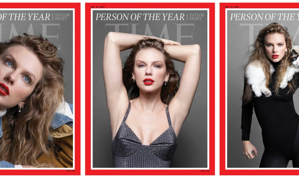 The TIME Person of the Year issue features 3 worldwide covers of Taylor Swift, photographed by Inez and Vinoodh for TIME.