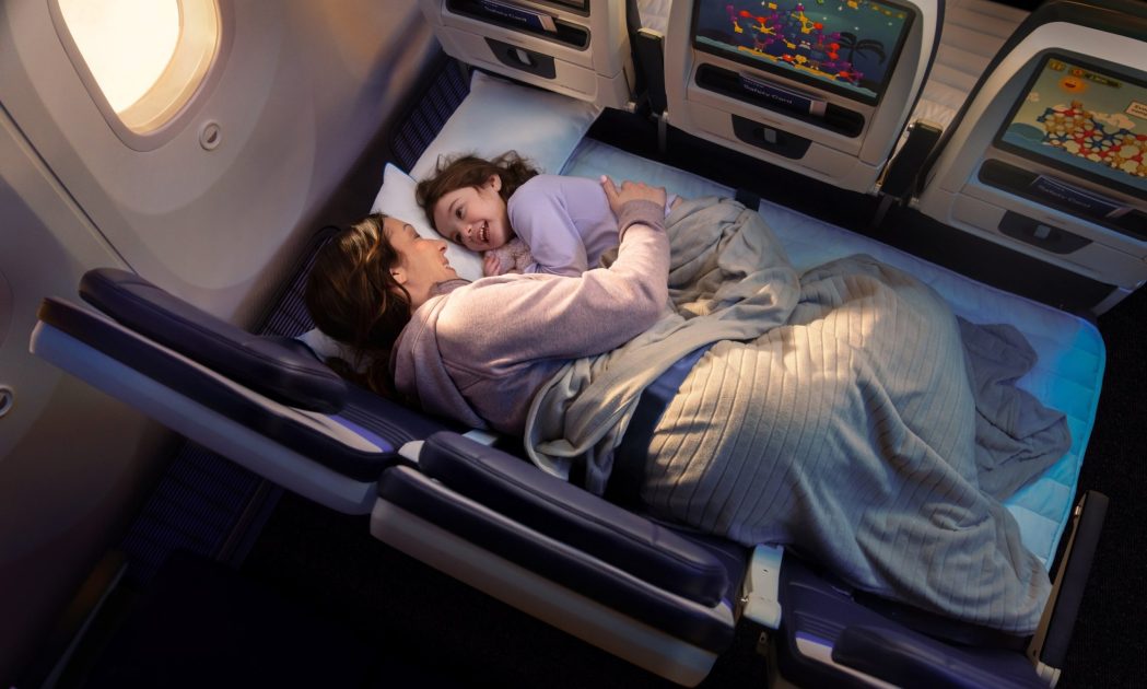 Introducing the United Relax Row: Economy Seats that Transform into a Couch for More Comfortable International Travel