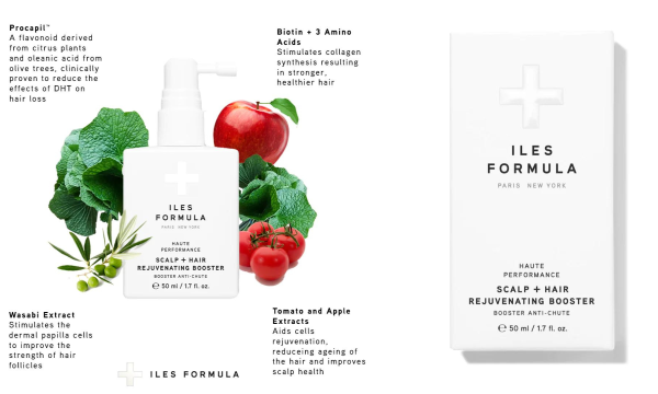wendy iles, Scalp + Hair Rejuvenating Booster