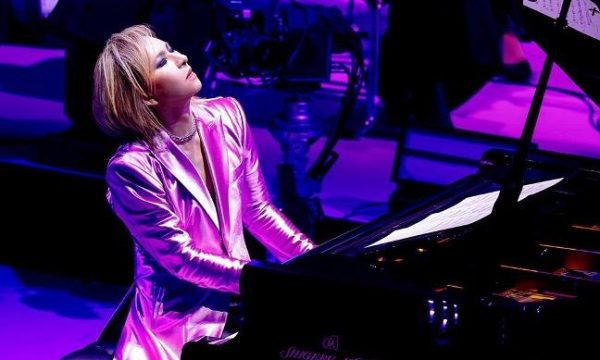 Yoshiki Dodger Stadium release photo