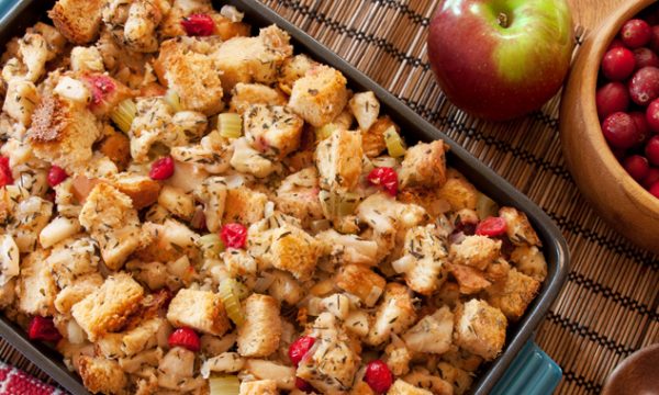 Apple, Onion & Cranberry Stuffing