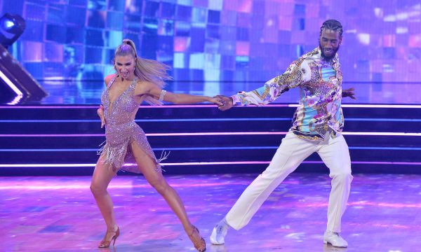 DANCING WITH THE STARS - "Finale" - This season's remaining four couples will dance and compete in their final two rounds of dances in the live season finale where one will win the coveted Mirrorball Trophy, MONDAY, NOV. 22 (8:00-10:00 p.m. EST), on ABC. (ABC/Eric McCandless)
DANIELLA KARAGACH, IMAN SHUMPERT