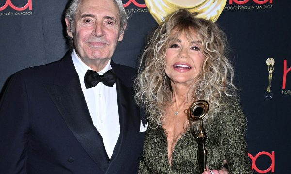 Dyan Cannon and Michael Nouri at Hollywood Beauty Awards