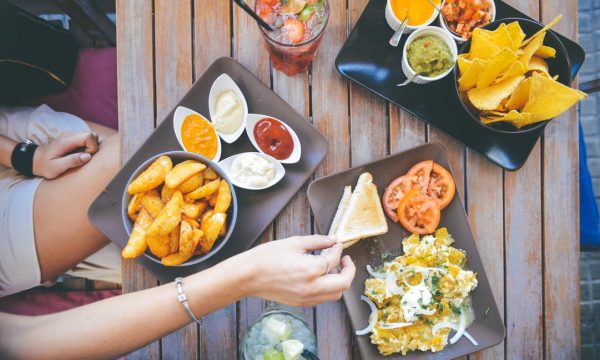 food-salad-restaurant-person