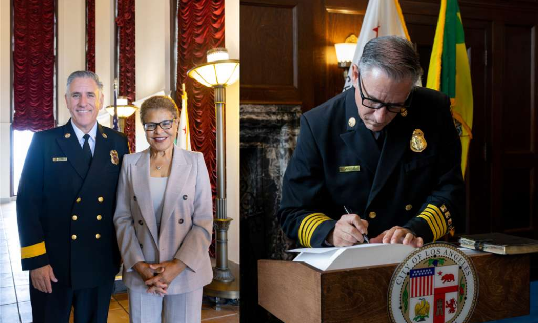 Jaime Moore fire chief los angeles