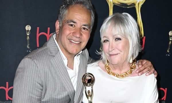 Janty Yates and John Ortiz at Hollywood Beauty Awards