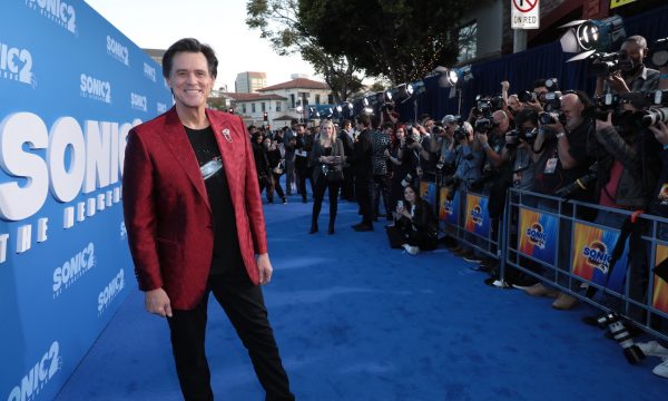 Jim Carrey attends the Los Angeles premiere of “Sonic the Hedgehog 2” at the Regency Village Theatre on April 5, 2022 in Los Angeles, CA. 


(photo:Alex J. Berliner/ABImages)