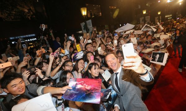 Marvel Studios' DOCTOR STRANGE Global Tour stop in Shanghai, China at a Red Carpet Fan Event.