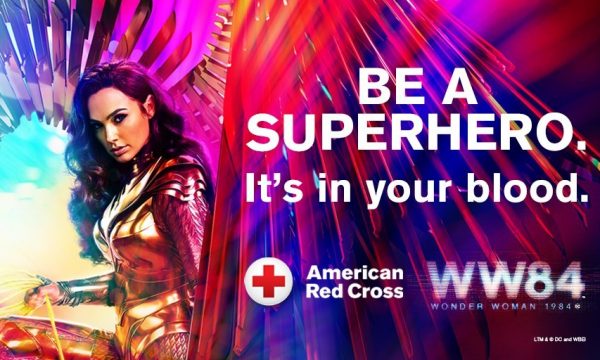 Red Cross and WONDER WOMAN 1984
