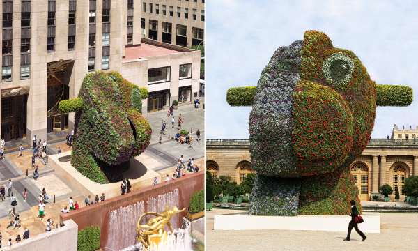 jeff koons at lacma sculpture