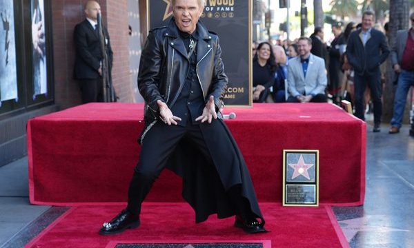 billy idol, hollywood walk of fame star
