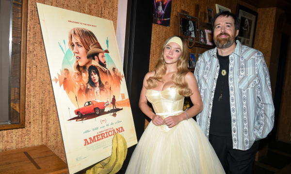 sydney sweeney at americana premiere