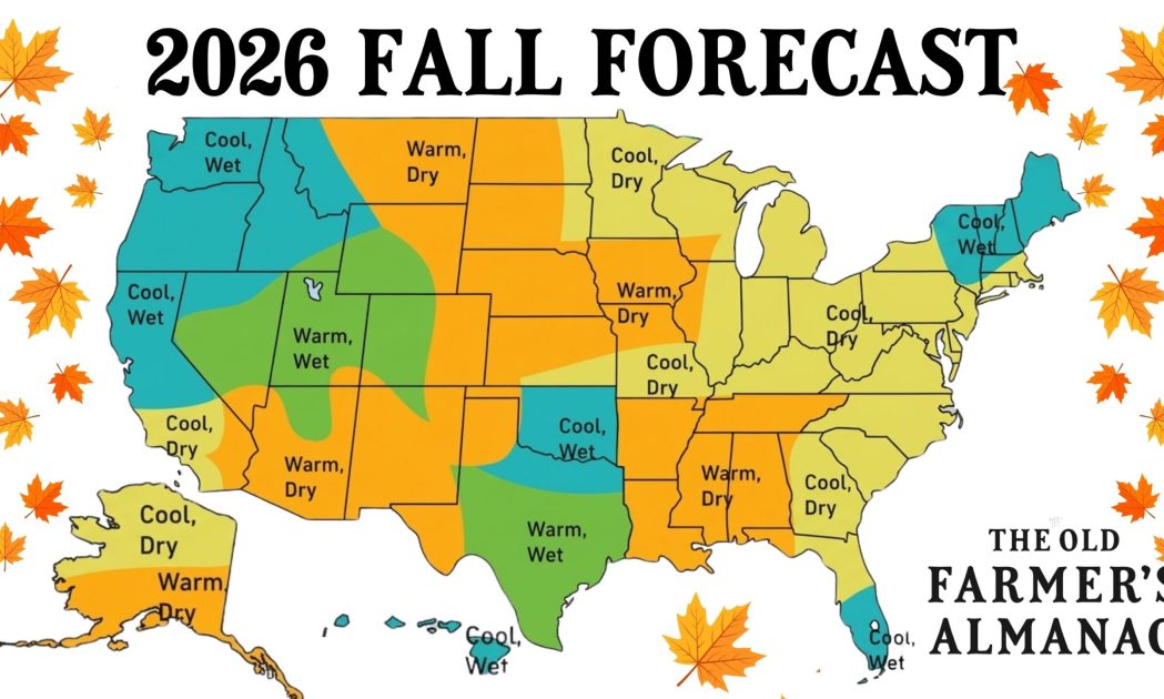 almanac weather forecast